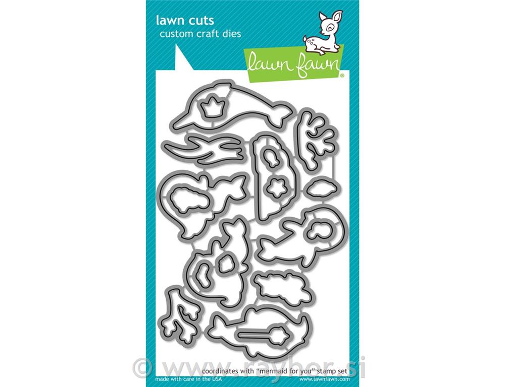 Nastavci Lawn Fawn, Mermaid For You