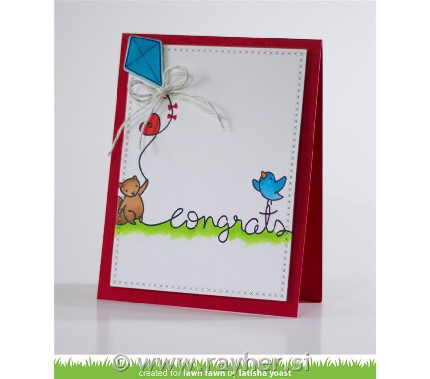 Lawn Fawn Clear Stamps 4"X6"