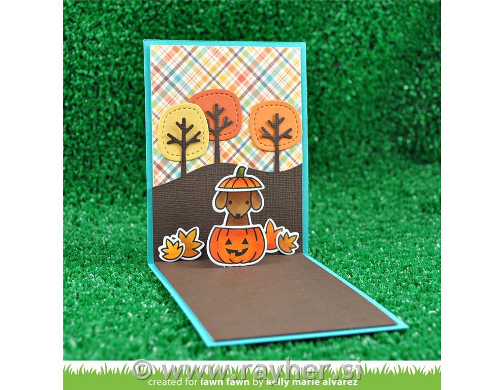Nastavak Lawn Fawn, Stitched Tree