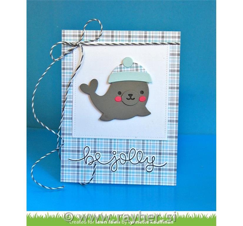 Šablone Lawn Fawn, Narwhal And Friends