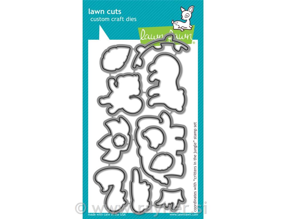 Nastavci Lawn Fawn, Critters In The Jungle