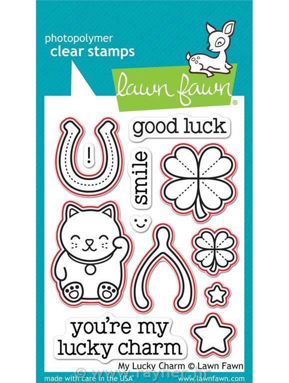 Šablone Lawn Fawn, My Lucky Charm