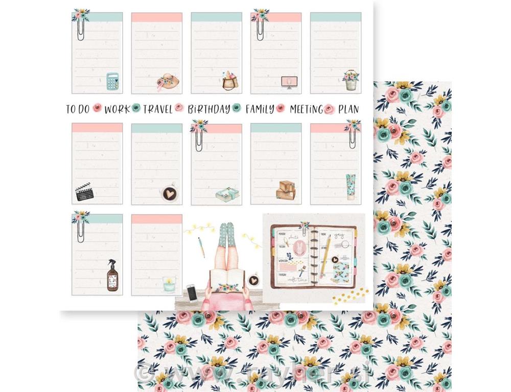 Scrapbooking paper My Plans