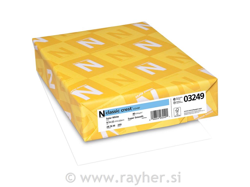 PAPIR ZA PEČATE NEENAH, A4, 216g/m