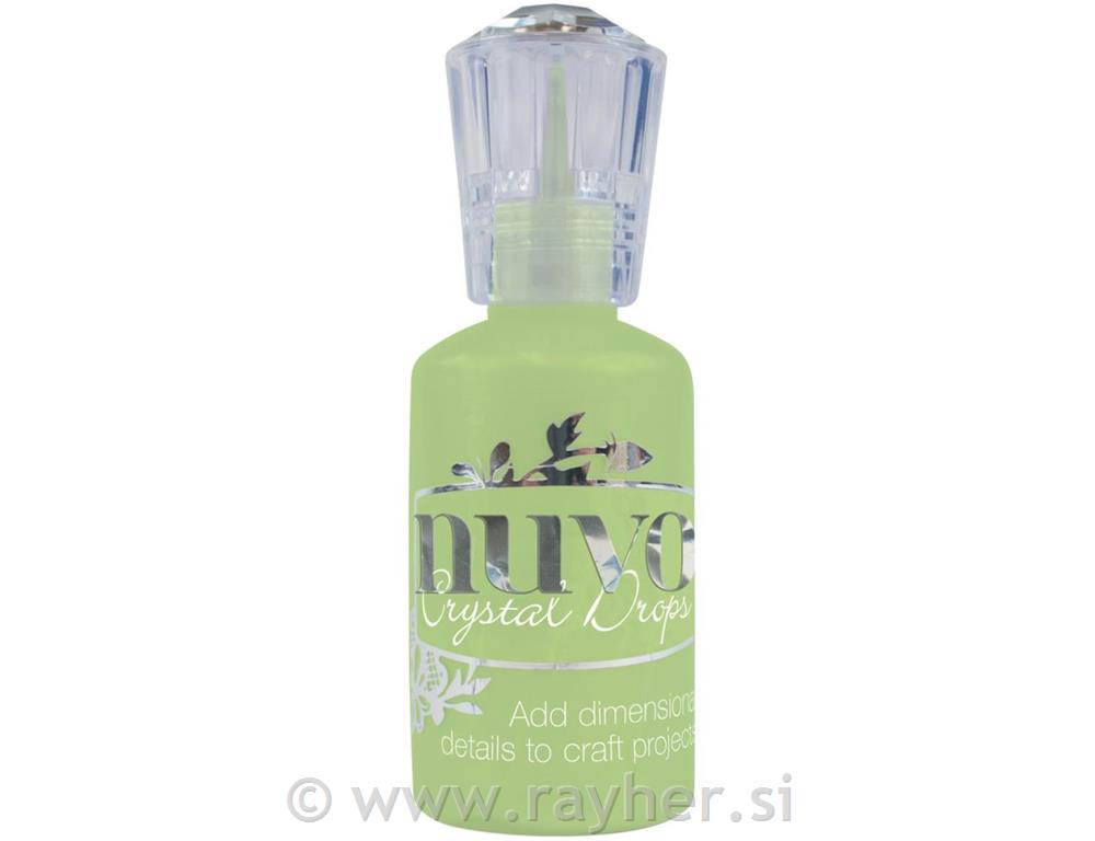 NUVO CRYSTAL DROPS,GLOSS-APPLE GRE, 30ml