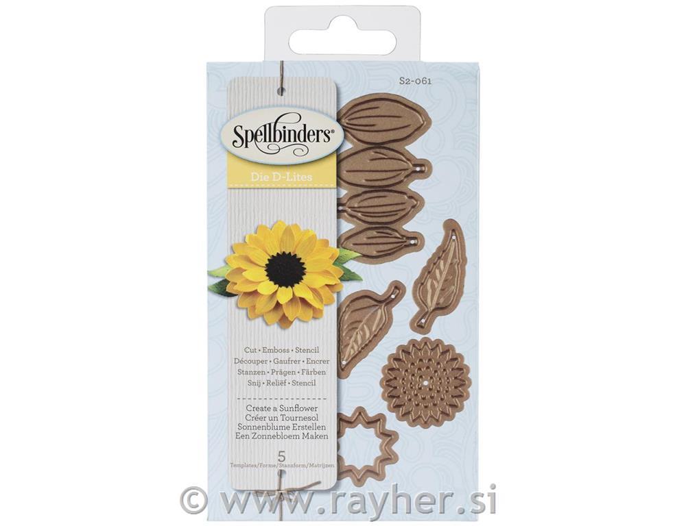 Nastavci Spellbinders D-Lites,Sunflower