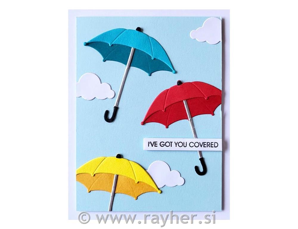 Rezači Spellbinders Rain or Shine, set18