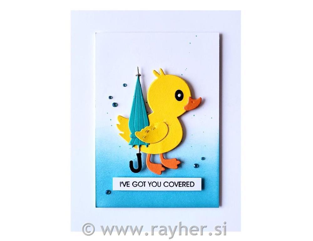 Rezači Spellbinders Duck With Umbrella