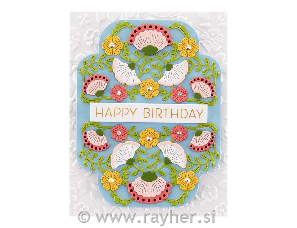 Rezači Spellbinders Four Petal, Bloom R
