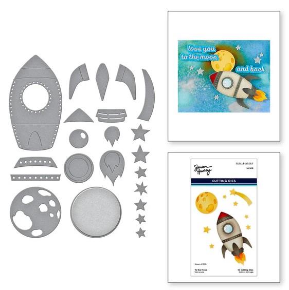 Rezač Spellbinders EtchedTo The Moon