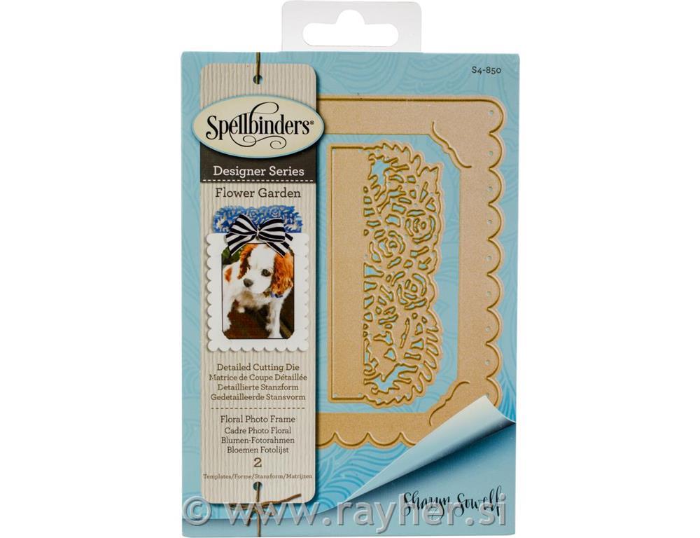 Nastavci Spellbinders Shapeabilities, Okvir za fotografije + dek