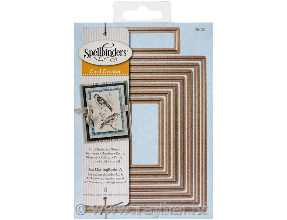 Spellbinders Nestabilities A2 Card Creat