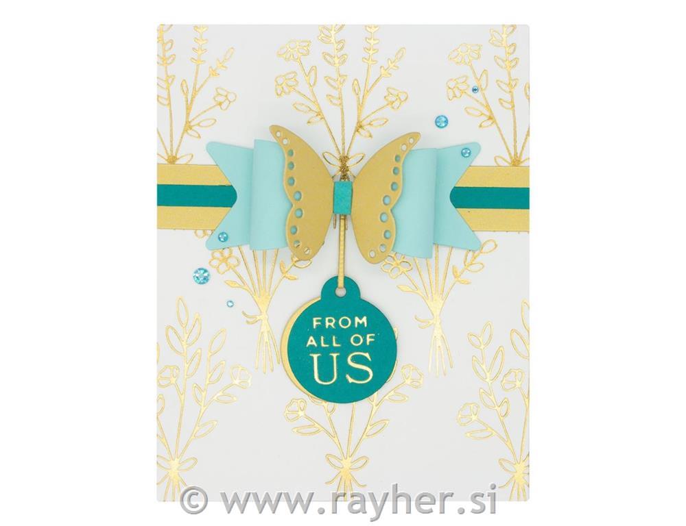 Rezači Spellbinders Flutter & Flower Bow