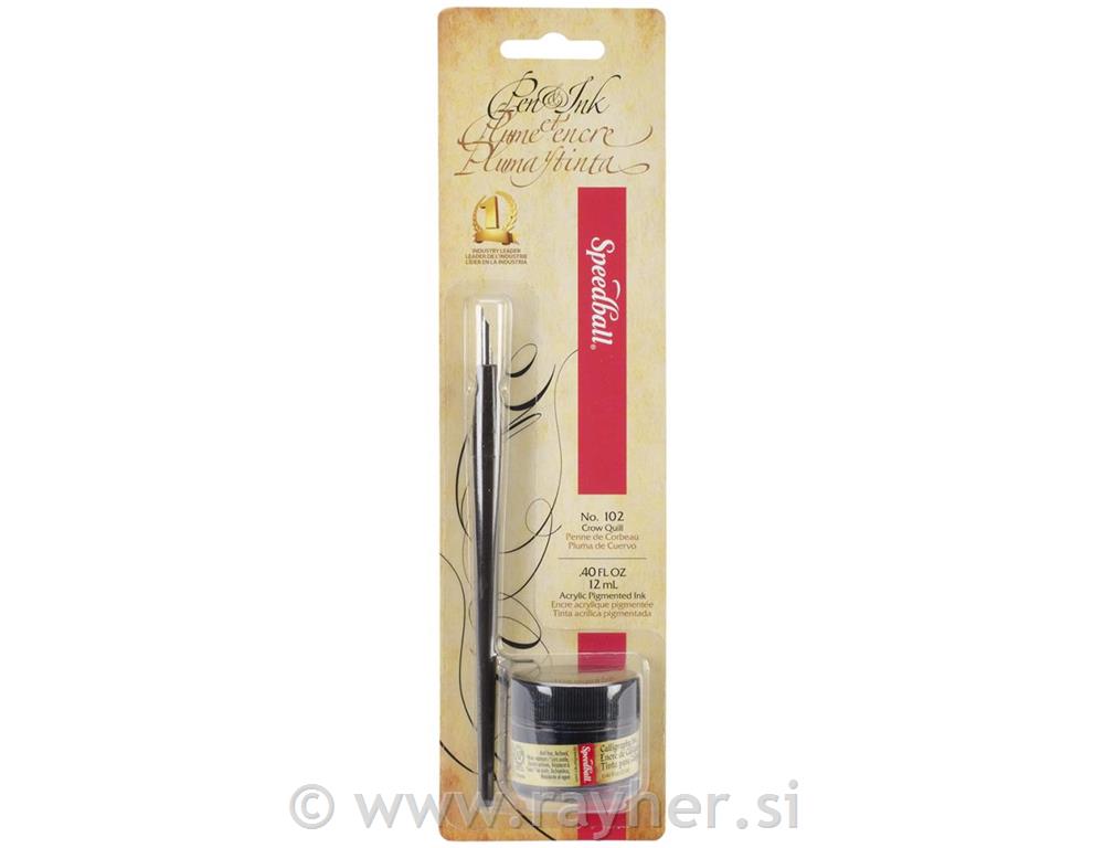 Speedball Calligraphy Pen & Ink Set