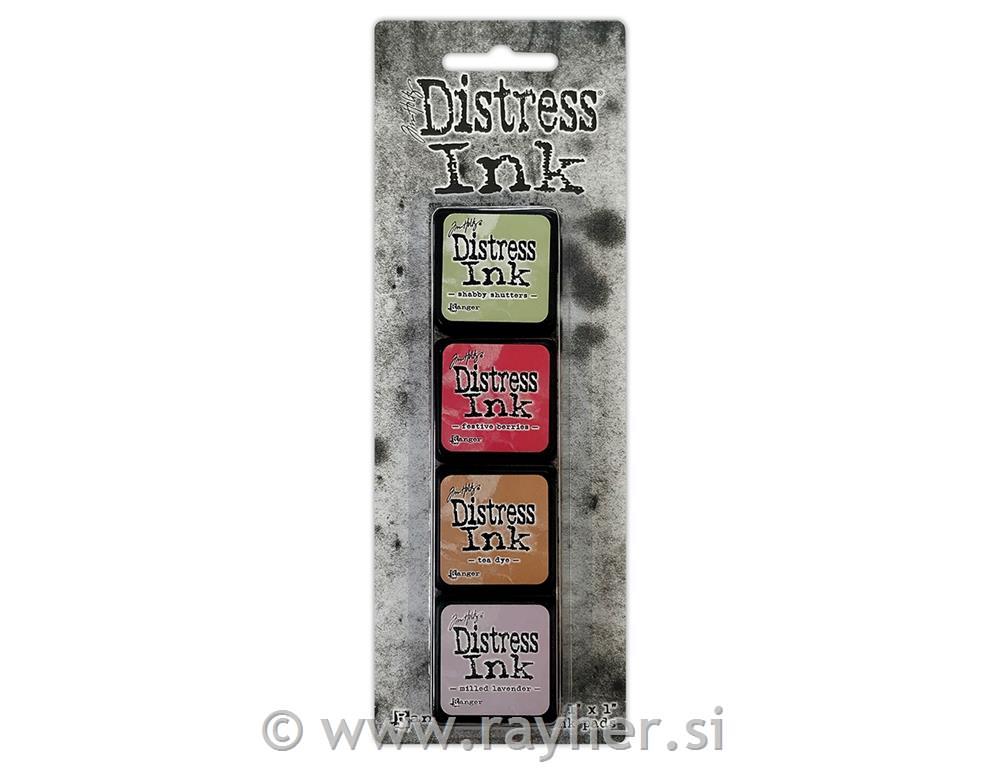 Blazinice za štampiljke Distress Ink, Kit 11