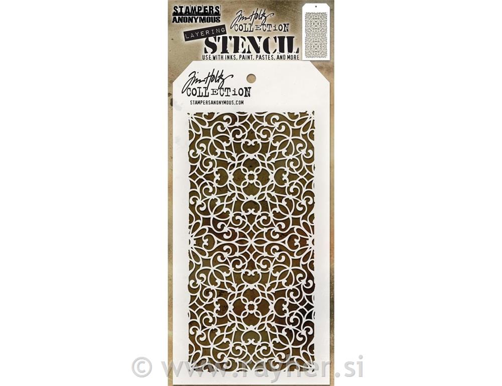 Šablona Tim Holtz Ornament