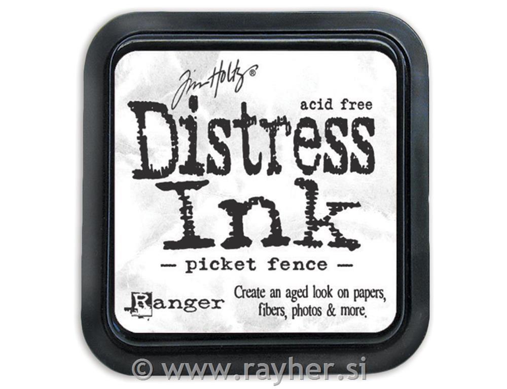 Distress Ink blazinica, Picket Fence (bela)