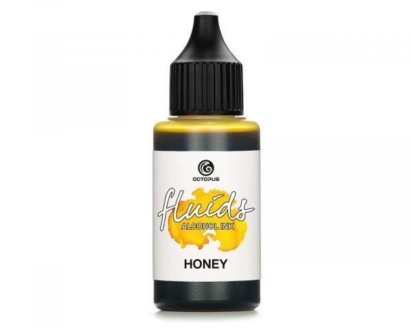 Alchohol Ink Fluids 30 ml, honey, translucent colour