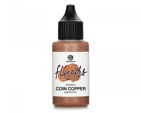 Alkoholni tuš Fluids 30 ml, coin cooper, metalna boja