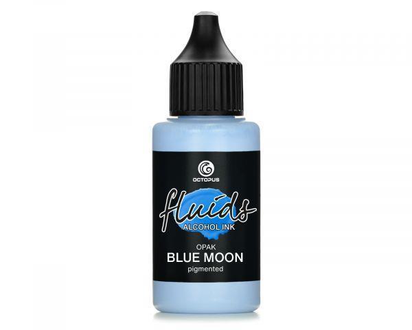 Alkoholni tuš Fluids 30 ml, blue moon, pokrivna boja