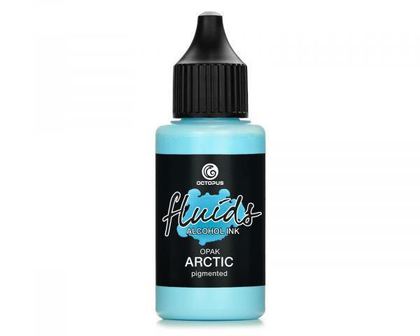 Alkoholni tuš Fluids 30 ml, arctic, pokrivna boja