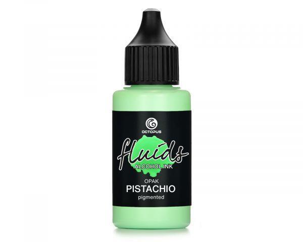 Alkoholni tuš Fluids 30 ml, pistachio ,prekriven ton