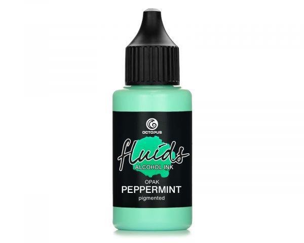 Alkoholni tuš Fluids 30 ml, peppermint, pokrivna boja