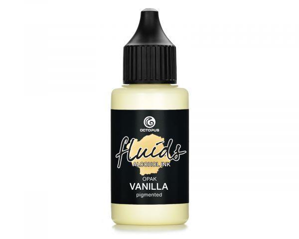 Alkoholni tuš Fluids 30 ml, vanilla, pokrivna boja