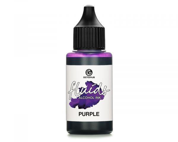 Alkoholni tuš Fluids 30 ml, purple, transparentna boja