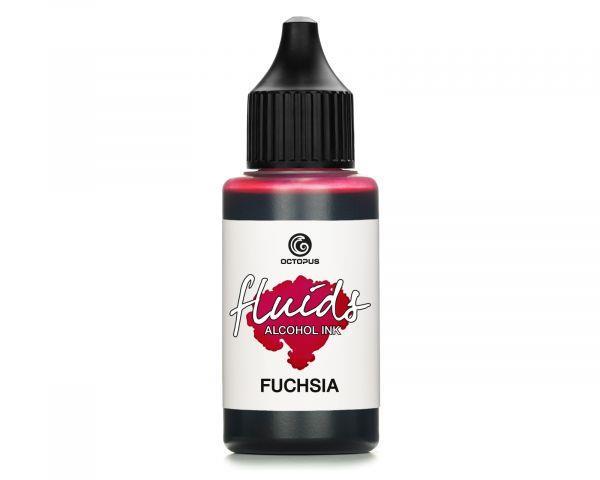 Alkoholni tuš Fluids 30 ml, fuchsia, transparentna boja