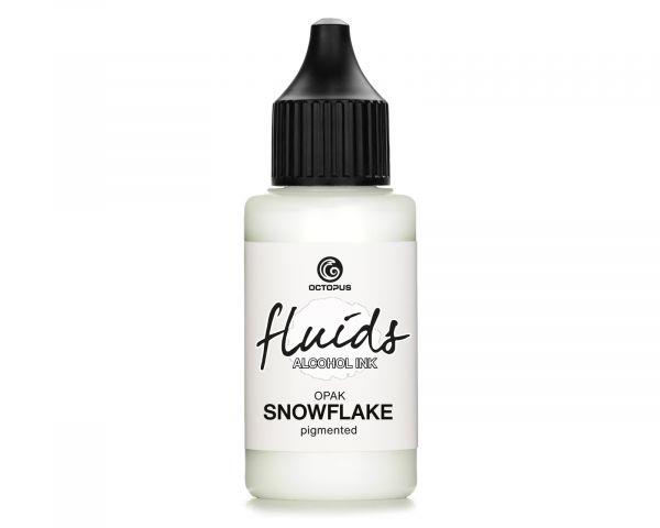 Alkoholni tuš Fluids 30 ml, snowflake, pokrivna boja