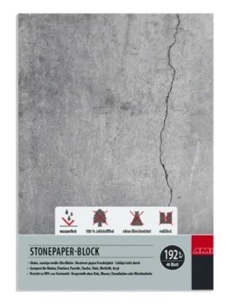 Blok Stonepaper A5, 192g 40 listova