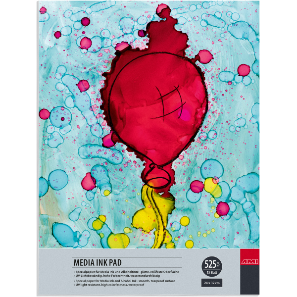 Blok Yupo Media Ink 525g 24x32 cm 15 listni