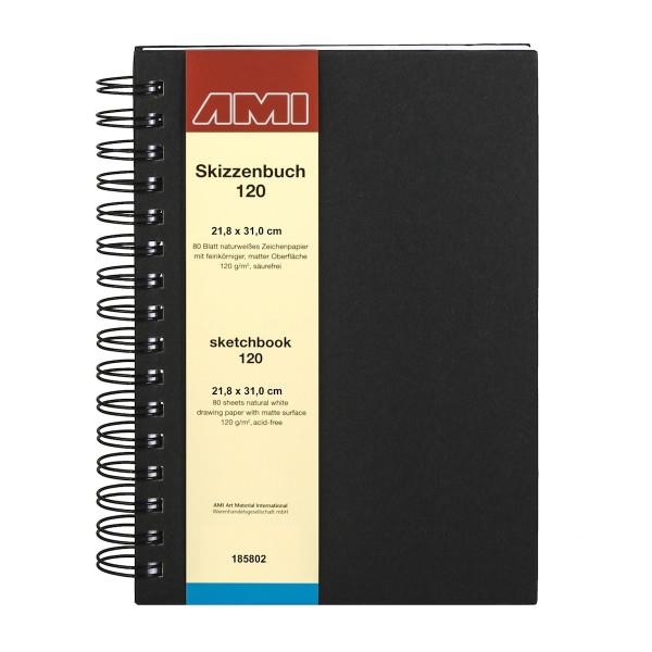 Blok za skiciranje Ami 21,8x31 cm100g/m2, 80 listova, Soft White