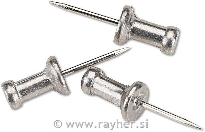 Push Pins Alu 10 pcs