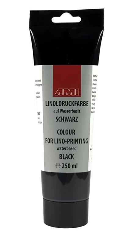 Barva za linorez 250 ml črna