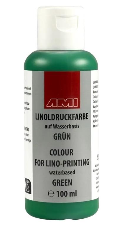 Barva za linorez 100 ml zelena