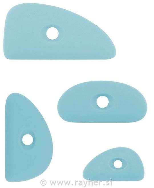 Set lopatica iz silikonske mase,set 4