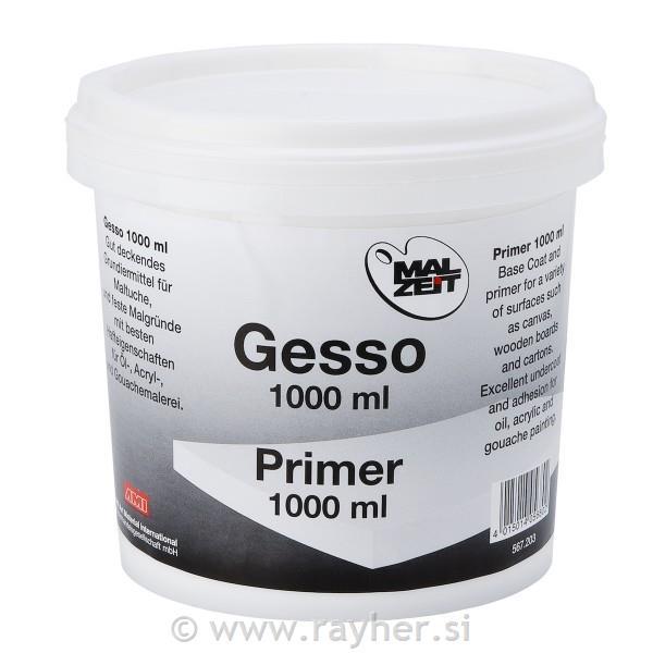 Gesso, bijeli, 1 litra