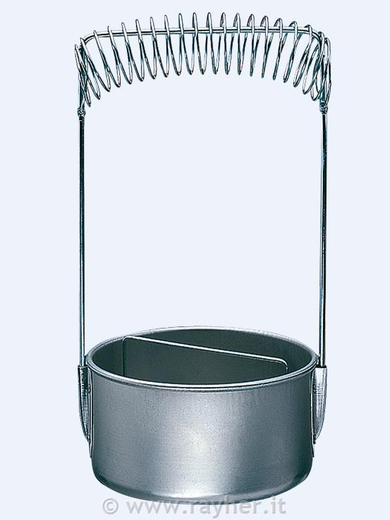 Posuda s spiralom za čišćenje kistova
