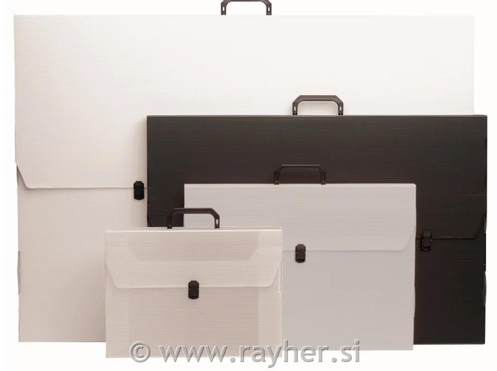 Kofer AmiFun 49x35,5x4 cm transp.(za format A3)