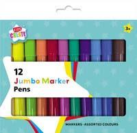 Markeri JUMBO Kids Create, set 12