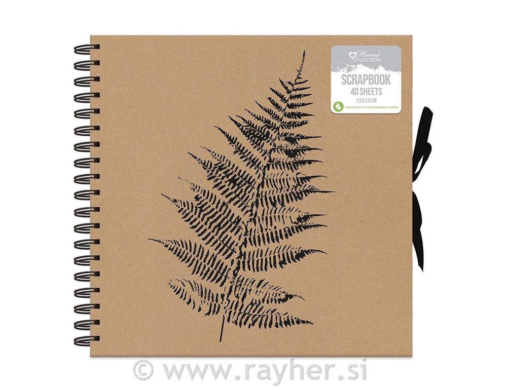Scrapbook album, 40 listova, 25 x 25 cm