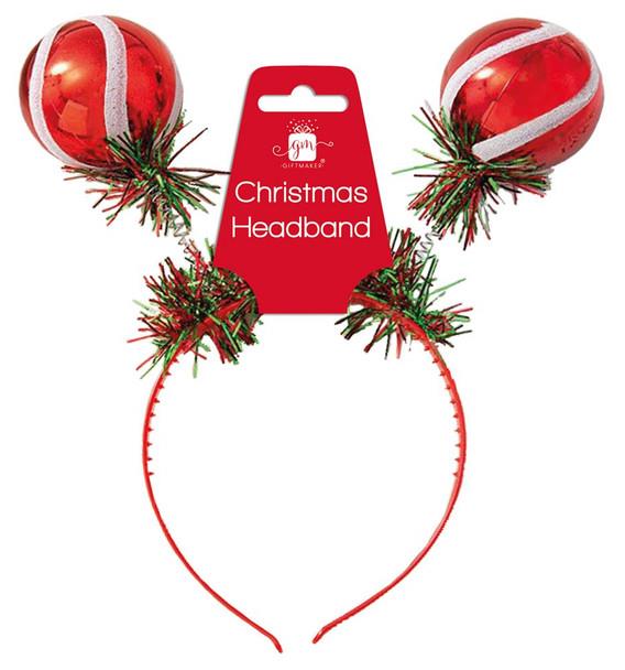 Obruč za kosu, božićni, 1 kom