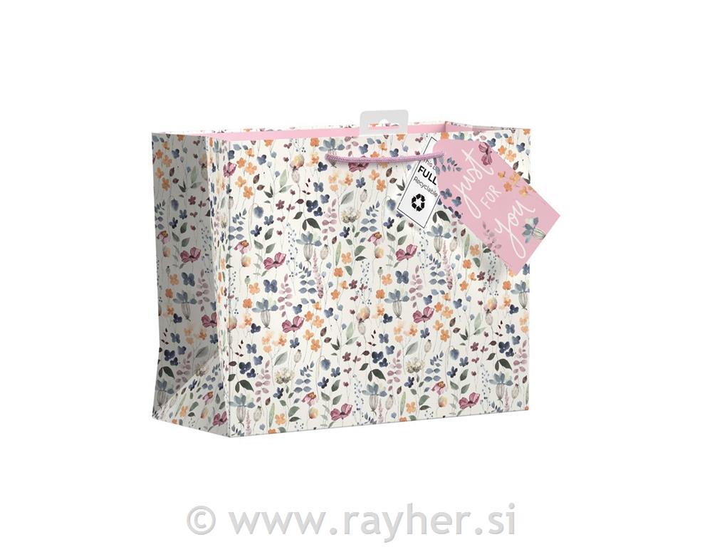 Poklon vrećica 33x28.5cm, Bloom
