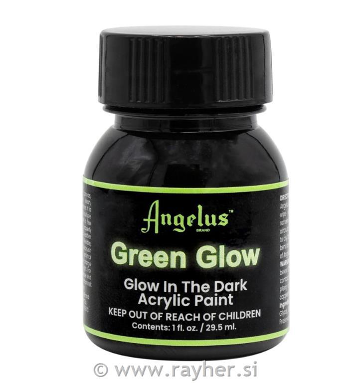 Angelus barva za usnje, Glow in the dark, 29.5ml (ponoči svetleča)