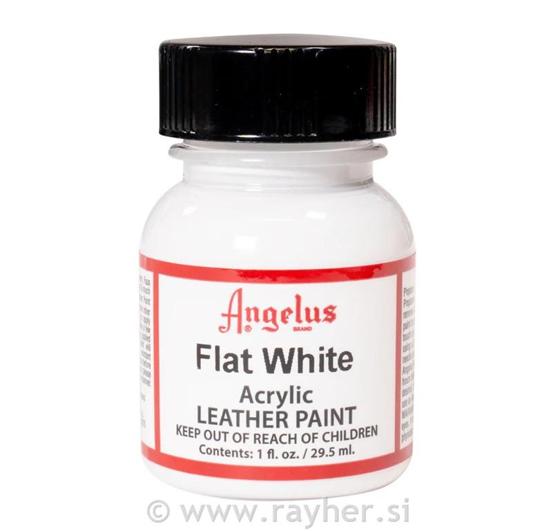 Angelus boja za kožu, Flat bijela, 29,5 ml