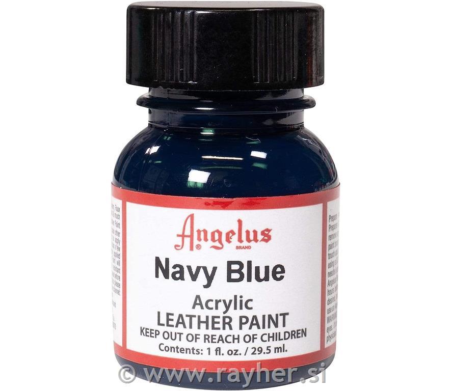 Angelus barva za usnje, Navy blue, 29.5ml