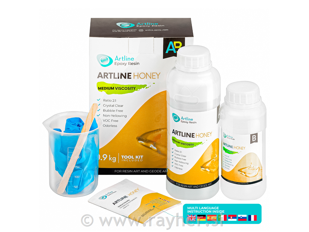 Epoxy Resin Artline, meduim vs, 0,9kg
