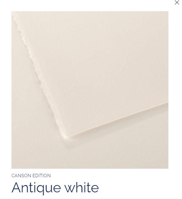 Canson Edition 250g 76x112 cm Antique White / globoki tisk